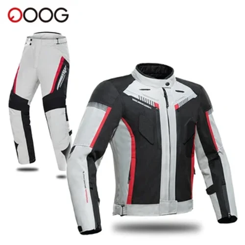 Herren Motorradjacke Wasserdichte Vierjahreszeiten Motorrad Überziehhose Reflektierende Reitjacken Winddichte Anzüge Herausnehmbares Futter