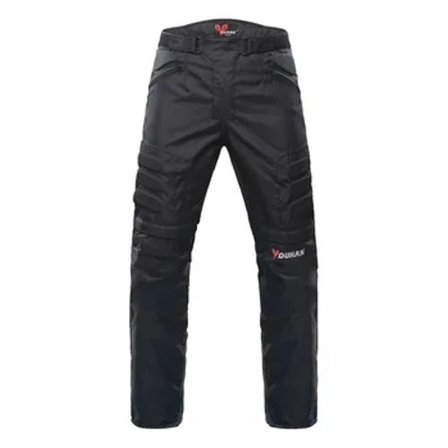 Anti-Fall Motorcycle Protection Equipment Wear-Resistant Motorcycle Pants Waterproof Motocross Black Pants Warm Men Biker Pants