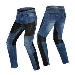 Phong cách mới mùa xuân và mùa hè thoáng khí quần đi xe máy Rider chống rơi xe máy quần jean nam và nữ đồ bảo hộ
