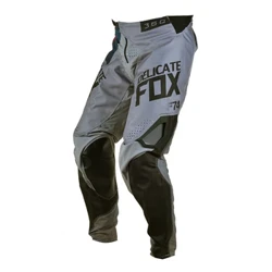 Delicate Fox Motocross Racing 360 Draftr Calça MX Bike de bicicleta de terra Offroad Cinzen