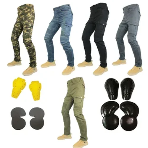 UGB06 Jeans Gluaisrothar Pantalones Motocicleta Hombre Jeans Cleite Leagan Caighdeánach Bríste Moto Ride Marcaíocht Samhraidh Pant