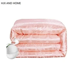 100% Natural Silika Blanket Summer Jacquard Duvets Mānoanoa Hoʻoilo Hoʻoluʻu Pulu Pulu Mōʻī Mōʻī Wahine Twin piha piha