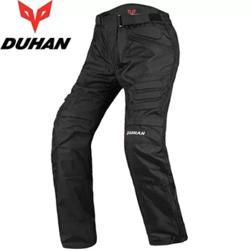 Calça de motocicleta duhan masculino engrenagem de proteção à prova de vento Motocross Motociclet Motorcycle Troushers Pantalon Biker Ski Motor calças