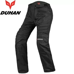 DUHAN Motosiklet Pantolon Erkekler Rüzgar Geçirmez Koruyucu Donanım Motokros Pantolon Motosiklet Sürme Pantolon Pantalon Biker Kayak Moto Pantolon