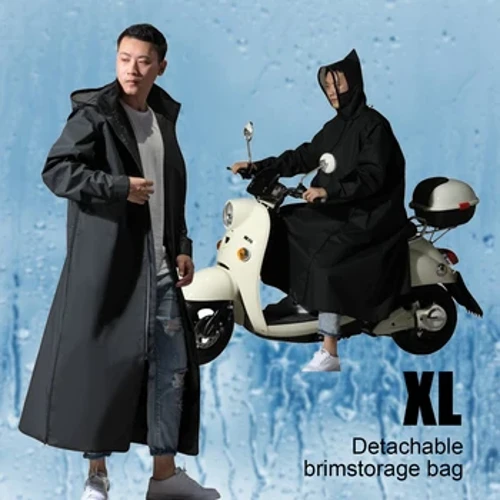 I-Raincoat yesithuthuthu yango-2023 Abesifazane/Abesilisa Uziphu Ofakwe I-Poncho Isithuthuthu Semvula Isitayela Esinde Ukugibela Ijakhethi Lemvula Lemvelo XL/XXL