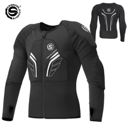 Star Field Knight Motorradpanzerung, Schutzausrüstung, Herren, Offroad-Motocross-Reitjacke, Motorrad-Rennkörperpanzerung, schwarz