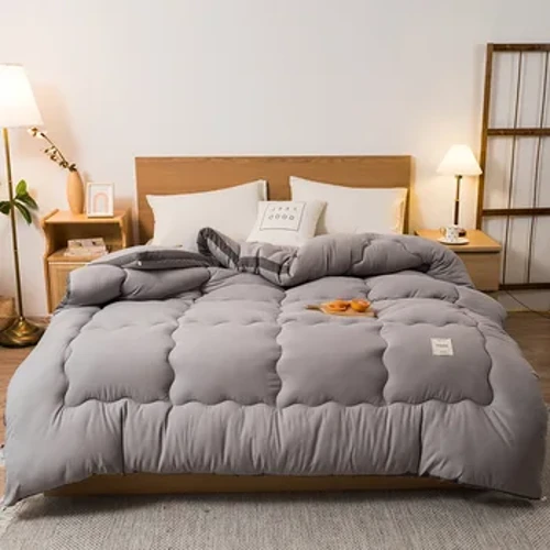 Comforter Earraigh Microfiber agus an Fhómhair Comporter Super Super Bog Comforter Tiubhaithe Geimhridh do dhaoine fásta agus do leanaí duvets geimhridh,