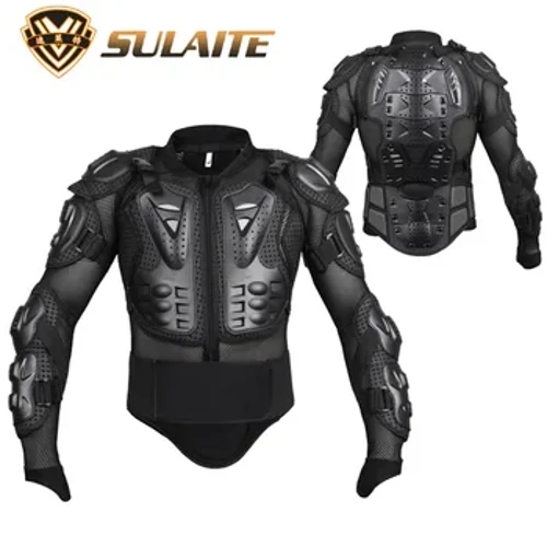 Sulaite Motor Body Armor Pria Pengendara Motor Jaket Armor Musim Panas Downhill Moto Racing Jaket Pakaian PE Shell Protection