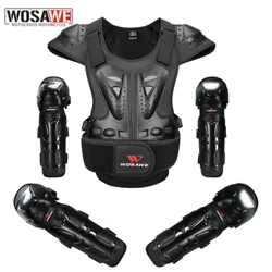 WOSAWE Giubbotto antiproiettile per motociclista Protezione per il torace da corsa Ciclismo Motocross Off-Road Sci Body Protettivo Giacche da snowboard per adulti