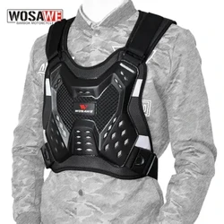 WOSAWE Watu Wazima Pikipiki Silaha Snowboard Snowboard Spine Chest Mwili Ulinzi MTB Motocross Mashindano ya Kulinda Vest Jackets Back Protector