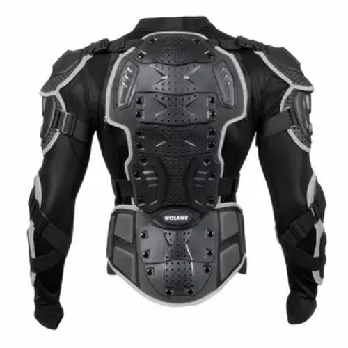 WOSAWE Chwaraeon Modur Beic Modur Arfwisg Amddiffynnydd Siaced Corff Cefnogi Bandage Motocross Guard Brace Amddiffynnol Gears Amddiffynnol Frest Sgïo