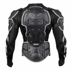 WOSAWE Sport Motorcykel Armor Protector Jacka Kroppsstöd Bandage Motocross Guard Brace Skyddsutrustning Bröst Skidskydd