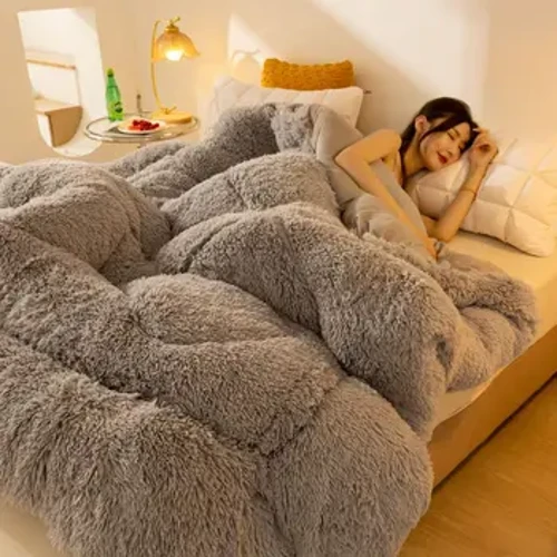 Nadýchaná a pohodlná přikrývka Hustá přikrývka Plyšová přikrývka z umělé kožešiny Luxusní super měkká plyšová velká přikrývka