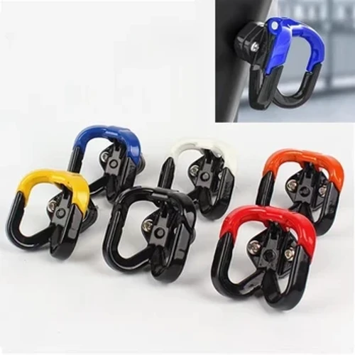 Sealbhóir Hook Clogad Moto Uilíoch Hook Mála Hanger Bagáiste Le haghaidh Gabhálais Gluaisrothar Scútar Scútar DIRT UTV UTV