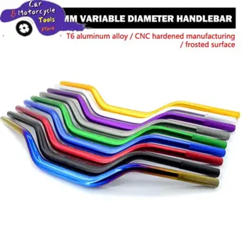 1PC Universal 28mm Motosikl tutawajy CNC Alýuminiý erginli skuter tutawajy çukur tigirleri üçin rul rul