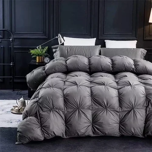 Luxury Goose Dwon -täytepehmuste Hotelli Laadukas 3D-leipäpeitto/peitto/peitto syksyn talven lämpimät peitot 100 % puuvillakuori