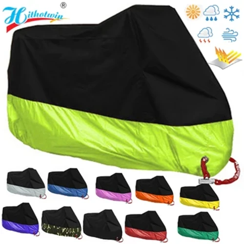 Motorcykelskydd M L XL XXL XXXL XXXXL universellt UV-skydd för utomhusbruk Cykel Regn Dammtät skoterskydd vattentätt 15 färger