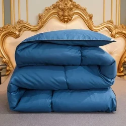 Đôi Duvet Ngỗng Trắng Vịt Xuống Duvets Quilt Bắc Âu điềnWinter Comforters Cặp Đôi Giường Quilt Chăn Đơn Nữ Hoàng Vua