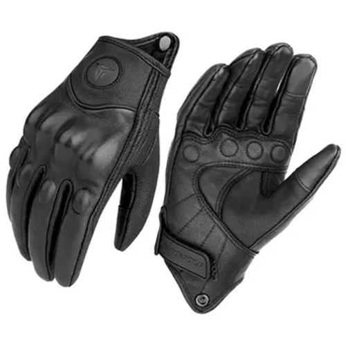 Motorcykelhandskar Herr Dam Moto Läder Carbon Cykling Vinterhandskar Motorcykel Motorcross ATV Motorhandskar