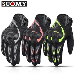 Lámhainní Gluaisrothar Suomy Fir Mná Mná Samhraidh Lámhainní Rásaíocht Gluaisrothar Scáileán Tadhaill Lámhainní Rothaíochta Motocross Motocross Breathable