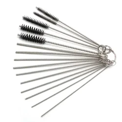 Carburetor Carburetor Jet Dirt Remove Clean Tool 10 Cleaning Needles + 5 Brushes Kits for Auto Engine Care Cleaning