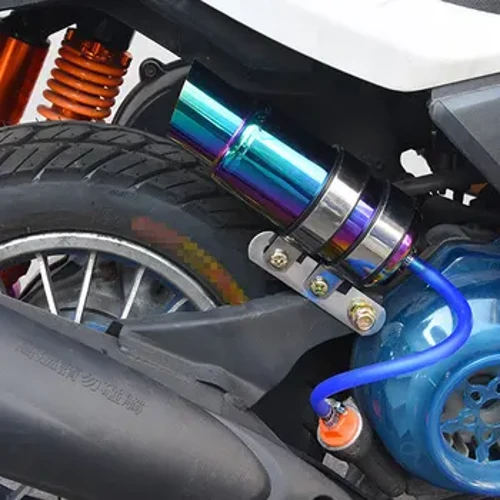 1 motosikl ýagy sowadyjy radiator üýtgedilen bölekleri Rsz Gy6 125 (nebit turbasynyň bilelikdäki reňk tötänleýin) ýokary tizligine laýyk gelýär
