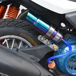 1 set Motorcykel Oljekylare Modifierade delar kompatibla för Rsz Gy6 125 (oljerörsfogsfärg Slumpmässig) Hög hastighet