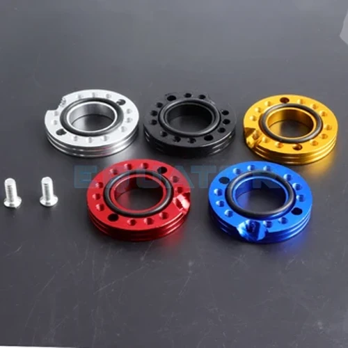 Piese de motocicletă 28mm CNC carburator carburator de intrare în copertă de intrare adjudecat cu flanșă universală adaptor pentru placă pentru biciclete de murdărie în groapă