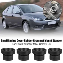 4X Gummi Motordæksel Grommet Buffer Mount Bush Stopper til FORD Focus 2 MK2 Galaxy C S Max Mondeo Mk4 4 Motorhjelm Pakninger