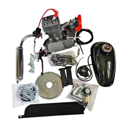 Motor complet pentru bicicletă de buzunar 50cc/60cc/80cc/100cc/110cc în 2 timpi pentru bicicletă electrică DIY Kit complet de motor cu abur