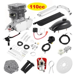 Bike Engine Kit 110cc 80cc 50cc 2-Stroke No DIY Electric Fuel Motorized Paikikala MTB Scooter Gasoline Motor Set Powered Starter