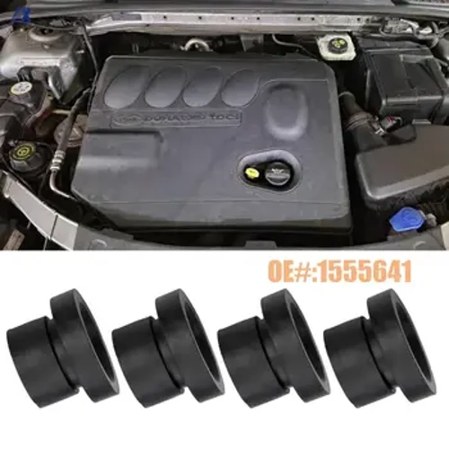 Ikhava Yenjini Yerabha engu-4X I-Grommet Buffer Mount Bush Stopper Ye-Ford Focus 2 MK2 Galaxy C S Max Mondeo Mk4 4 Engine Bonnets Gaskets