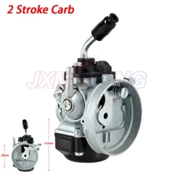 Bộ Chế Hòa Khí Carb Cho Động Cơ 2 Thì 50cc 60cc 80cc Khí Cơ Giới Xe Đạp Xe Đạp 47 49cc Túi Xe Đạp Mini Moto Bụi Bẩn ATV Quad