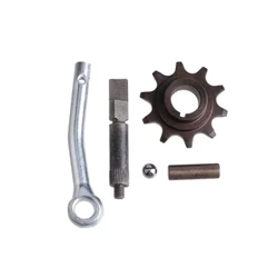 U'u pipi'i lima Camshaft Nut Kit & 10 Tooth Drive Sprocket Mo 49cc 60cc 66cc 80cc 2 Stroke afi afi afi afi mea e faaaoga.