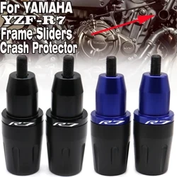YZF-R7 Karoserija Okvir Drsnik Crash Protector Za YAMAHA YZF R7 2021 2022 Dodatki za motorna kolesa Falling Bobbins Zaščita Moto LOGO