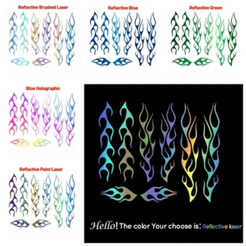 FIETSFRAME VINYL DECALS STICKERS VLAM SET Fietsframe BERG Fietsen Fiets MTB BMX carrosserie auto styling decoratieve sticker Sticker