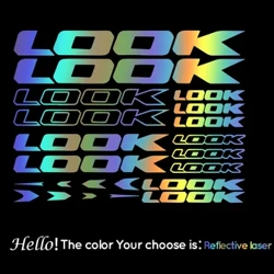 For LOOK Polkupyörän runko Vinyyli Graafinen tarra auton muotoilu auton koriin Tarrat Tarrasarja MOUNTAIN Cycling for MTB BMX Race Road BIKE