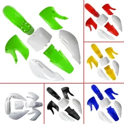 Motorfiets Plastic Spatbord Kuip Kit Full Body Cover Kits Fenders Spatbord Voor Kawasaki KLX110 KX65 Suzuki DRZ110 Accessoires