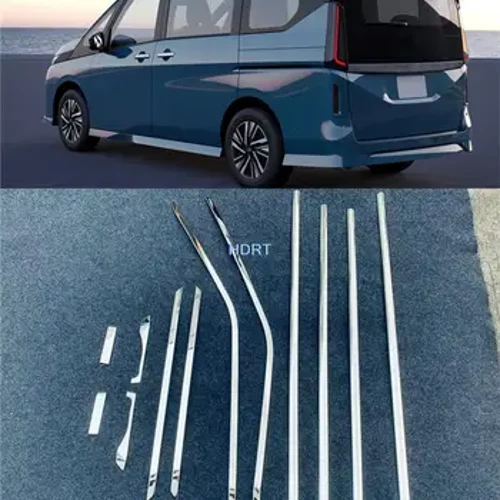 ʻO ke kaʻa kaʻa ʻana i ka puka makani haʻahaʻa hoʻoheheʻe ʻia i ka uhi ʻana i ke kino no ka Nissan Serena C28 2023 + ʻoki ʻoki i nā mea pono.