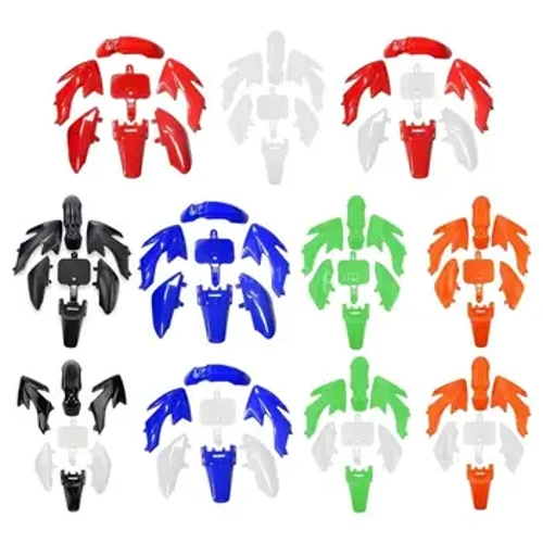 Mootorratta plastikust kattekomplekt plastkorpuse jaoks CRF50 XR50 50cc 70cc 90cc 110cc 125cc Pit Dirt Bike