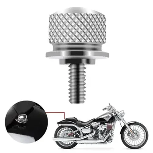 In alluminio billet parafango posteriore sedile bullone vite dado linguetta coperchio per Harley XL Dyna Softail Touring modelli dal 96 in poi parti universali