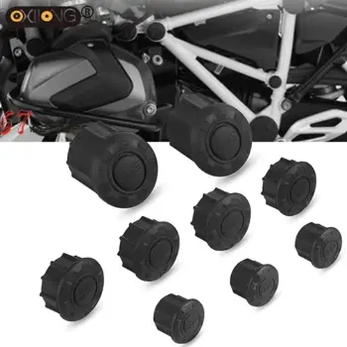 Motorcycle Frame Hole Caps Cover Plug Para sa BMW R1200GS R 1200 GS LC Adventure ADV R1250GS R 1250 GS Adventure 2014-2020 2021 2019