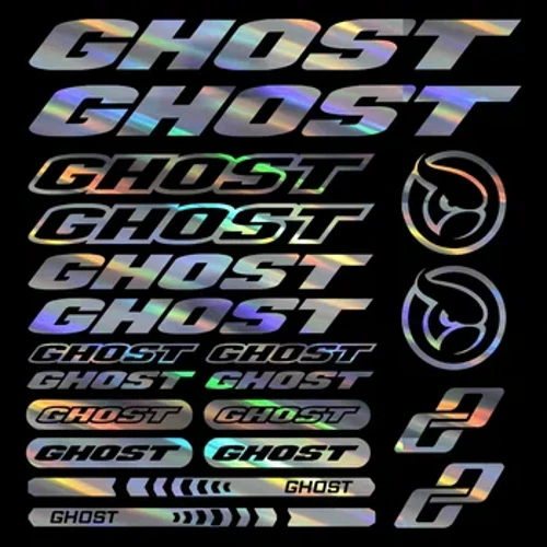 Autoentzako eranskailuak Sormena Bizikleta Markoa GHOST Errepideko Bizikleta Mendiko MTB BMX Txirrindularitza Rack Binilozko Decal Dekorazio Osagarriak, 36CM
