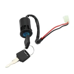 Universaler Motorradzündschalter Wasserdichtes elektrisches Türschloss Elektrostarter ATV-Schlüssel für Honda Yamaha Kawasaki Suz