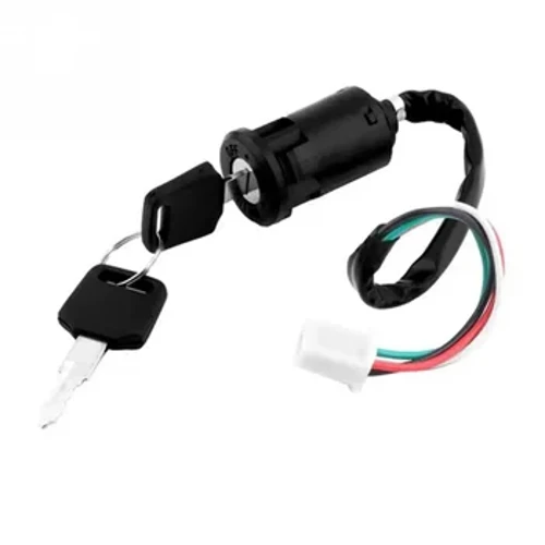1/2/5pcs Tanio Beic Modur Cyffredinol Switsh Tanio Drws Trydan Gwrth-ddŵr Cloi Allwedd ATV Cychwyn Trydan Ar gyfer Honda Yamaha Kawasaki Suz