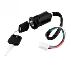 1/2/5 Stück Universal Motorrad Zündschalter Wasserdicht Elektrisches Türschloss Elektrostarter ATV Schlüssel für Honda Yamaha Kawasaki Suz