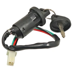 4 Pin Đa Năng Xe Máy Đánh Lửa Công Tắc Điện Cửa Có Bụi ATV Chìa Khóa Dành Cho Xe Honda Yamaha Kawasaki Bụi Bẩn Xe Đạp