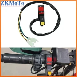1PC ELEKTRIČNI POČETAK UKLJUČENJE GUMBA UKLJUČITE STARTER STARTER MOTORCIKLJU DIRT ATV ​​četverostruki bicikl isključivanje prekidača Push-gumb