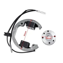 Minimootorratta 50cc tarvikud Süütepool Pit Bike KTM 50 SX elektrilise ja süüte sisemise rootori staatori Magneto Gy6 jaoks
