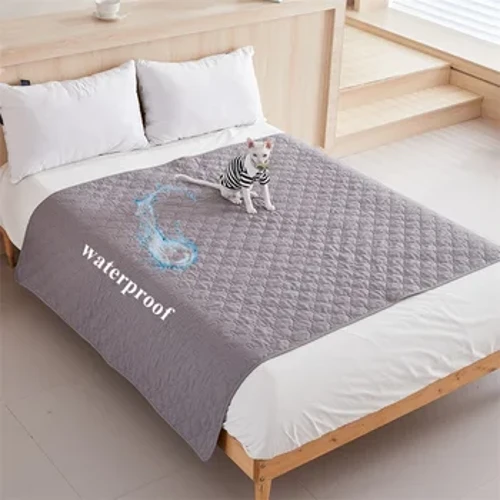 Waterproof Mattress Protector Kids Pet Dog Cat Urine Pad Reuseable King Size Bed Sheet Cover Washable Bed Bedspread Pads Mat Pad